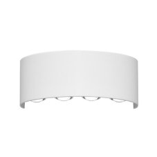 ITALUX OWL-6650-4-WH-3K Ortelo vonkajšie nástenné svietidlo LED 8W/738lm 3000K IP54 biela