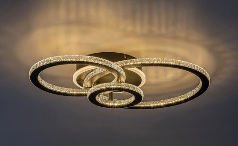 RABALUX 71392 Maziar stropní svítidlo LED 40W/3700lm 3000-6500K černá, bílá, stmívatelné, dálkový ovladač