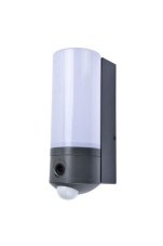 LUTEC CONNECTED 5196004118 POLLUX venkovní security nástěnné svítidlo LED 19W 1200lm 2700-6500K IP44 tmavě šedá, kamera, pohybový senzor