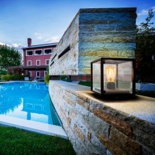 REDO 90109 AKRON exteriérové stropné svietidlo CREE COB LED 9W 882/754lm 3000K IP54 antracit