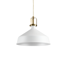 IdealLux 238135 ERIS-2 SP1 závěsné svítidlo 330mm E27 1x60W IP20 bílá