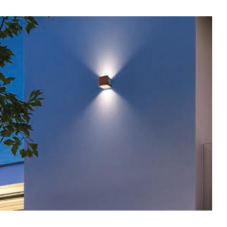REDO 9065 BETA nástenné exteriérové svietidlo LED 2 x 6W 1080lm IP54 3000K