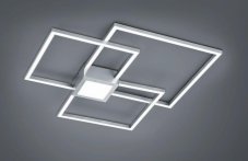 TRIO 676210407 Hydra Stropné svietidlo 655mm LED 1X38W/4000lm 3000K Matný nerez, Switchdimmer