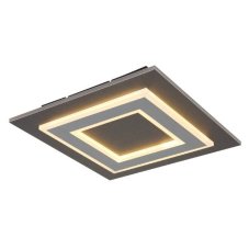 GLOBO 48033-24 JAYDEN stropné svietidlo LED 320x320mm 24W/680lm 3000K antracit, šedá, biela