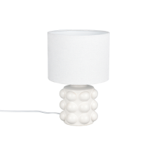 Stolná lampa 1x E14 biela IP20 TRIO Reality KATE R56481001