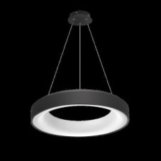 AZzardo AZ2728 DECOline Sovana PENDANT 55 CCT BLACK stropní závěsné LED svítidlo 50W / 2750lm IP20 černá