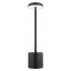 GLOBO 21019B POLINA dotyková stolná lampička V340mm LED 1,2W/138lm 2000+7000+3500K čierna, biela, vrátane batérie CR18650 1200mAh, USB kábel