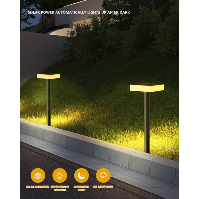 Immax NEO LITE Smart SQUARE 07911L solární svítidlo LED 142x142x31mm 40lm IP65, TUYA
