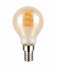 TRIO 983-4813 LED žárovka filament E14 4W/180lm 1800K D45mm jantarová switchdimmer dekorační