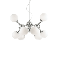Závesné svietidlo Ideal lux 082059 NODI BIANCO SP9 9xE14 40W