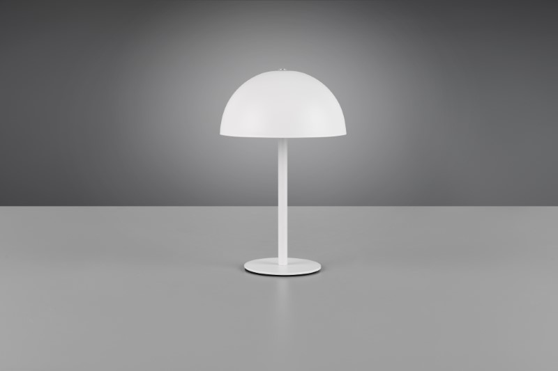 TRIO Reality R54891131 MUNOZ dotyková stolná lampička v210mm SMD LED 1,3W/120lm 3000K biela matná