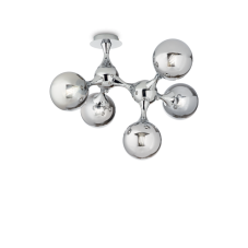 Stropné svietidlo Ideal lux 200484 NODI CROMO PL5 5xE14 40W