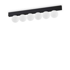 Ideal Lux 313290 PING PONG stropné svietidlo LED š435mm 18W 1500/1110lm 3000K čierna