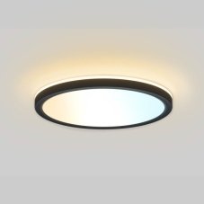 ITALUX PLF-63452-300R-28W-BL Corte stropní svítidlo LED D300mm 28W/3000lm 2800+4000+6000K černá