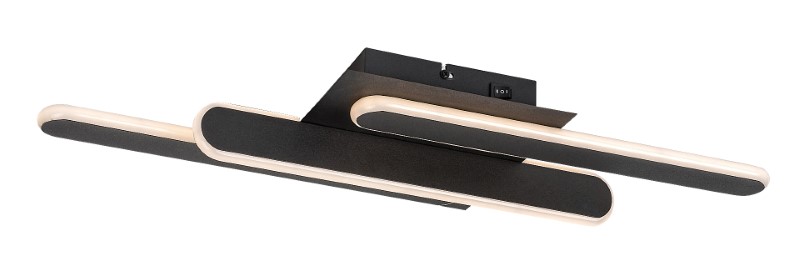 RABALUX 71051 Sindri stropní svítidlo LED 18W/950lm 3000+4000K černá, bílá