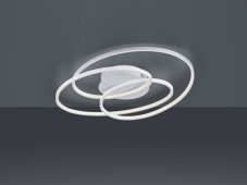 TRIO 673916031 Gale LED stropní svítidlo 38W / 3850lm 3000K matné bílé, switchdimmer
