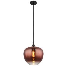 GLOBO 15548H1G MAXY závěsné svítidlo D290mm 1xE27 černá, měděná