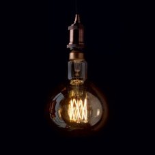 Ideal Lux 223940 LED žárovka E27 Vintage G160 4W/320lm 2200K jantarová, globe, stmívatelná