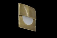 AZzardo AZ2770 Technoline SANE 60 ANTIQUE zápustné orientační LED svítidlo 2W / 170lm IP20 tmavý nerez