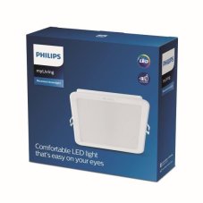 Philips 59465 LED Meson 1 stropní zápustné svítidlo 140x140mm 13W / 1200lm 3000K sqare
