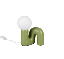 Stolná lampa 1x G9 zelená IP20 TRIO Reality QUINN R56821015