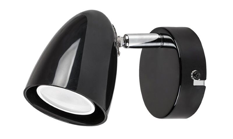 RABALUX 73015 Perico nástenné bodové svietidlo/spot 1xGU10 čierna