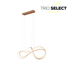 TRIO SELECT 344310179 NALA závesné svietidlo SMD LED 57W/6800lm 2300+3000+4000K zlatá, switchdimmer