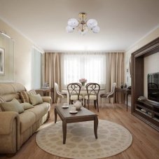 Rabalux 5099 Fauna stropní svítidlo 5xE27 zlatá, bílá se vzorem