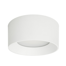 ITALUX WG-608C/WK-WW/MULTI Sirius stropné povrchové bodové svietidlo LED D204mm 28W/3200lm 3000+4000K IP44 biela