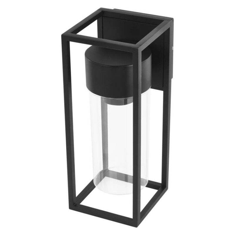 Emos ZGI010P TILLIA venkovní nástěnné svítidlo E27 128 × 110 × 270 mm  IP44 černá