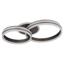 GLOBO 67314-50 GROUNI stropné svietidlo LED 50W/2600lm 2700-6000K titánová, biela, diaľkový ovládač