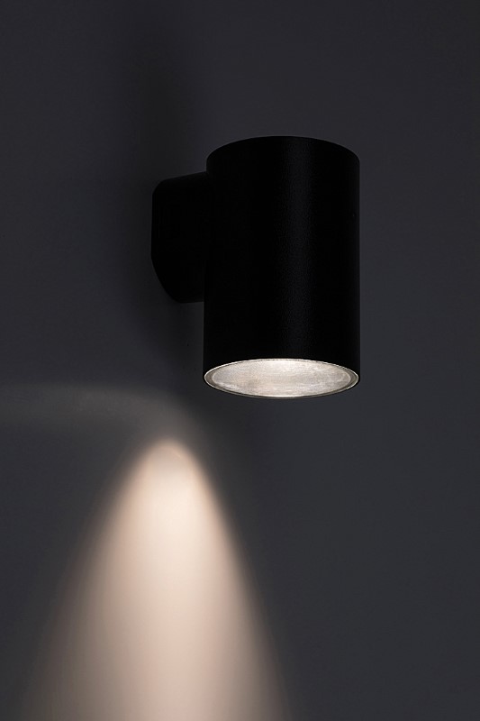 RABALUX 77154 Urfa venkovní nástěnné svítidlo LED 9W/900lm 2700+4000+6500K IP65 černá