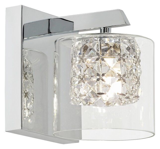 RABALUX 3113 Duchess nástěnné svítidlo 1xG9 chromová, průhledná