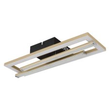 GLOBO 672843G HIGHWAY stropní svítidlo LED 24W/1950lm 4000K černá, zlatá, bílá