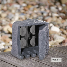 TRIO 9962-11 GARDEN SOCKET zásuvky do záhrady IP44 šedá