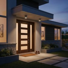 Exteriérové stropné svietidlo Ideal lux 163666 GUN PL1 COFFEE 1xGU10 28W IP44 IP44