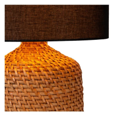 LUCIDE 10553/81/73 ARRAH stolní lampa V500mm 1xE27 přírodní, černá