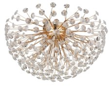 GLOBO 64135D1 KATRINA stropní svítidlo D600mm 6xG9 3,5W/350lm 3000K zlatá