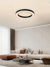 Immax 07210L NEO PASTEL Smart stropní svítidlo LED 950mm 66W, černé, Zigbee 3.0