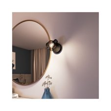 Philips 8720169299573 Sleet nástěnné bodové svítidlo/spot 1xE14 černá, kouřová, ClickFix