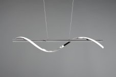 TRIO Reality R32201106 ISABEL závesné svietidlo SMD LED 26W/3000lm 4000K chrómová, switchdimmer