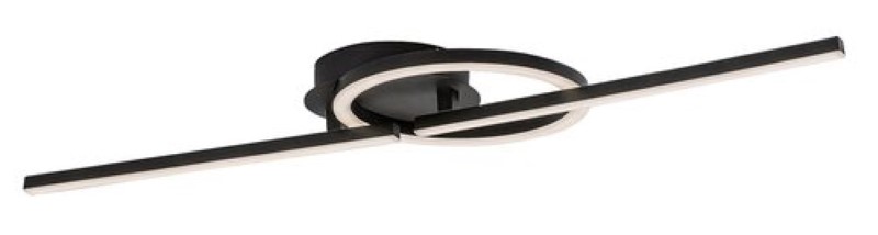 RABALUX 71395 Twisterra stropné svietidlo LED 24W/1800lm 4000K čierna, biela