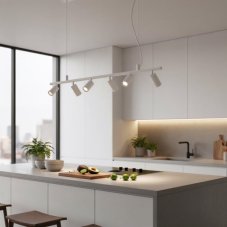 IdealLux 231433 DYNAMITE SP6 závěsné svítidlo GU10 6x28W IP20 bílá