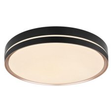 GLOBO 41759-40 MANNI stropní svítidlo LED D485mm 40W/1850lm 2700-6500K černá, bronzová, opál, stmívatelné, dálkové ovládání