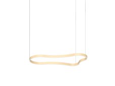 Ideal Lux 345253 WAVES závesné svietidlo LED 45W 4800/2560lm 3000K zlatá
