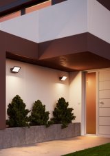 REDO 90244 FLUX exteriérový reflektor POWER LED 50W 3150lm 3000K IP65 tmavošedá