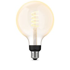Philips HUE LED White Ambiance Filament žárovka E27 G125 7W 550lm 2200-4500K stmívatelná BlueTooth