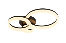 RABALUX 71385 Amilia stropní svítidlo LED 24W/2070lm 3000+4000+6500K černá, bílá