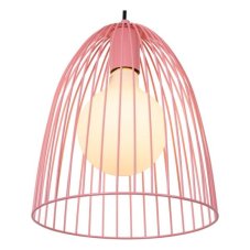 LUCIDE 74417/01/66 MACARONS závěsné svítidlo D245mm 1xE27 růžová