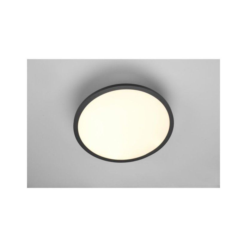 TRIO 640910132 TRAY stropní svítidlo SMD LED D400mm 29W/3550lm 3000K černá matná